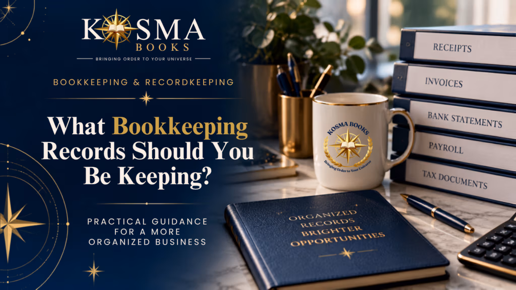What Bookkeeping Records Should You Be Keeping?